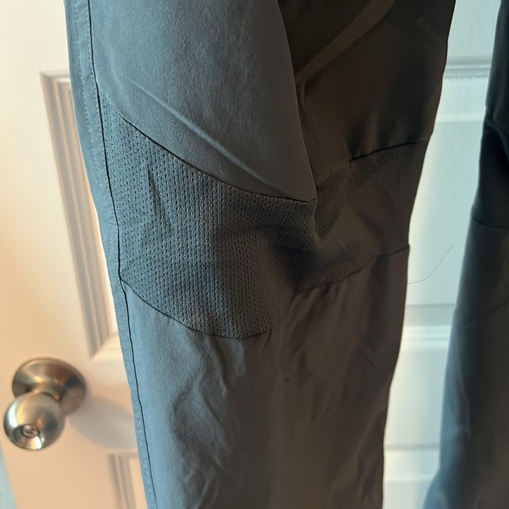 Adidas track pull on  pants greyish blue XL climalite with pockets workout pants - Picture 13 of 13